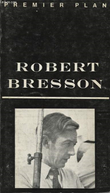 Copertina  Robert Bresson