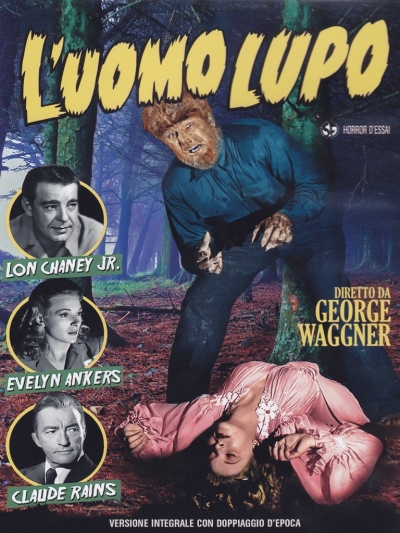 Copertina  l'uomo lupo