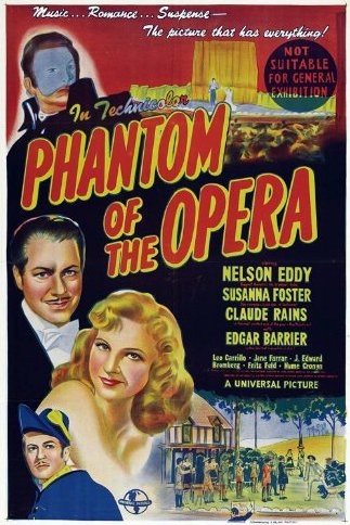 Copertina  il fantasma dell'opera