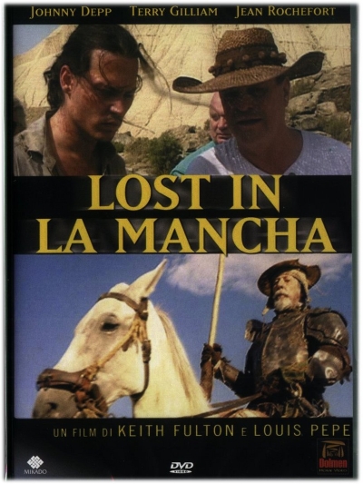 Copertina  lost in la mancha
