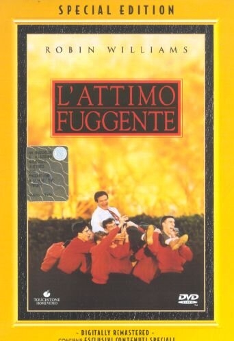 Copertina  L'attimo fuggente