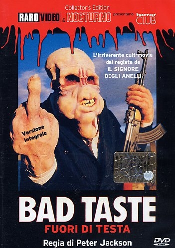 Copertina  bad taste: fuori di testa