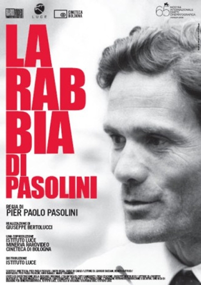 Copertina  la rabbia di pasolini