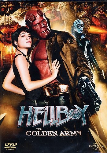 Copertina  Hellboy the golden army