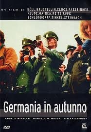 Copertina  Germania in autunno