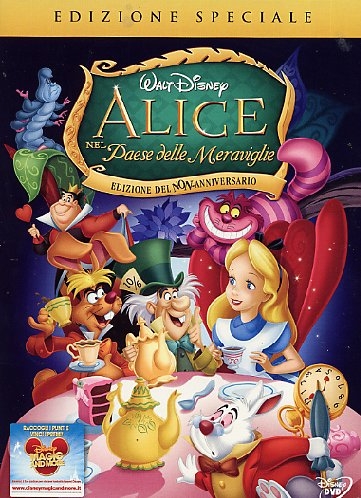 Copertina  Alice nel paese delle meraviglie