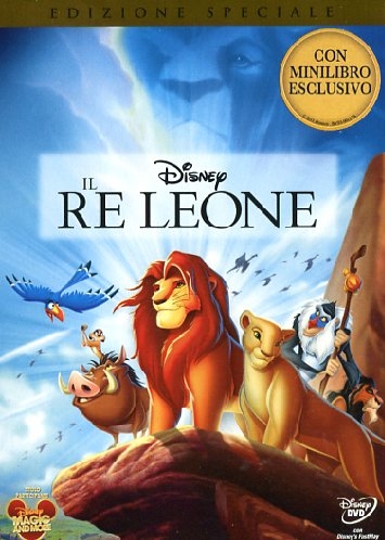 Copertina  Il re leone