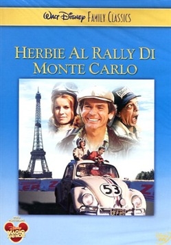 Copertina  Herbie al rally di Monte Carlo