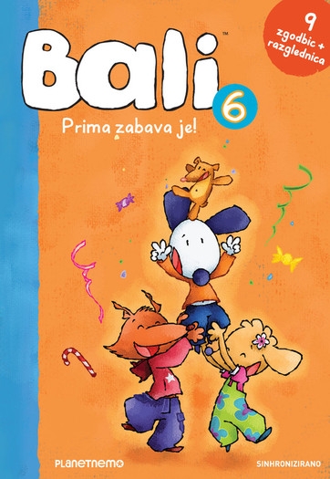 Copertina  Bali. 6, Prima zabava je!