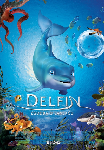 Copertina  Delfin : zgodba o sanjaču