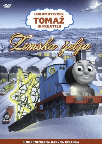 Copertina  Lokomotivček Tomaž in prijatelji. Zimska želja