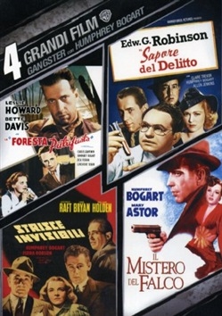 Copertina  4 grandi film WB gangster con Humphrey Bogart