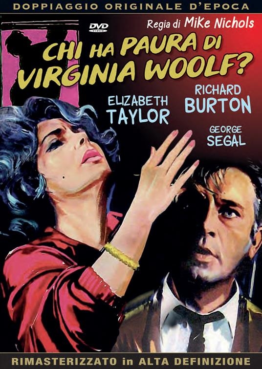 Copertina  Chi ha paura di Virginia Woolf?