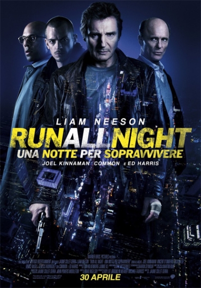 Copertina  Run all night : una notte per sopravvivere