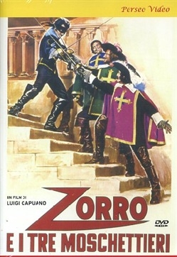 Copertina  Zorro e i tre moschettieri