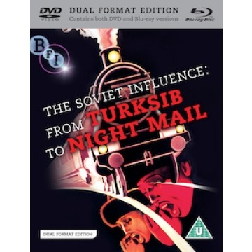 Copertina  The Soviet Influence : from Turksib to Night Mail directed by Viktor Turin, Paul Rotha, Arthur Elton, Basil Wright, Harry Watt
