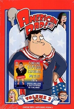 Copertina  American Dad! : volume 3 : episodi 1-17